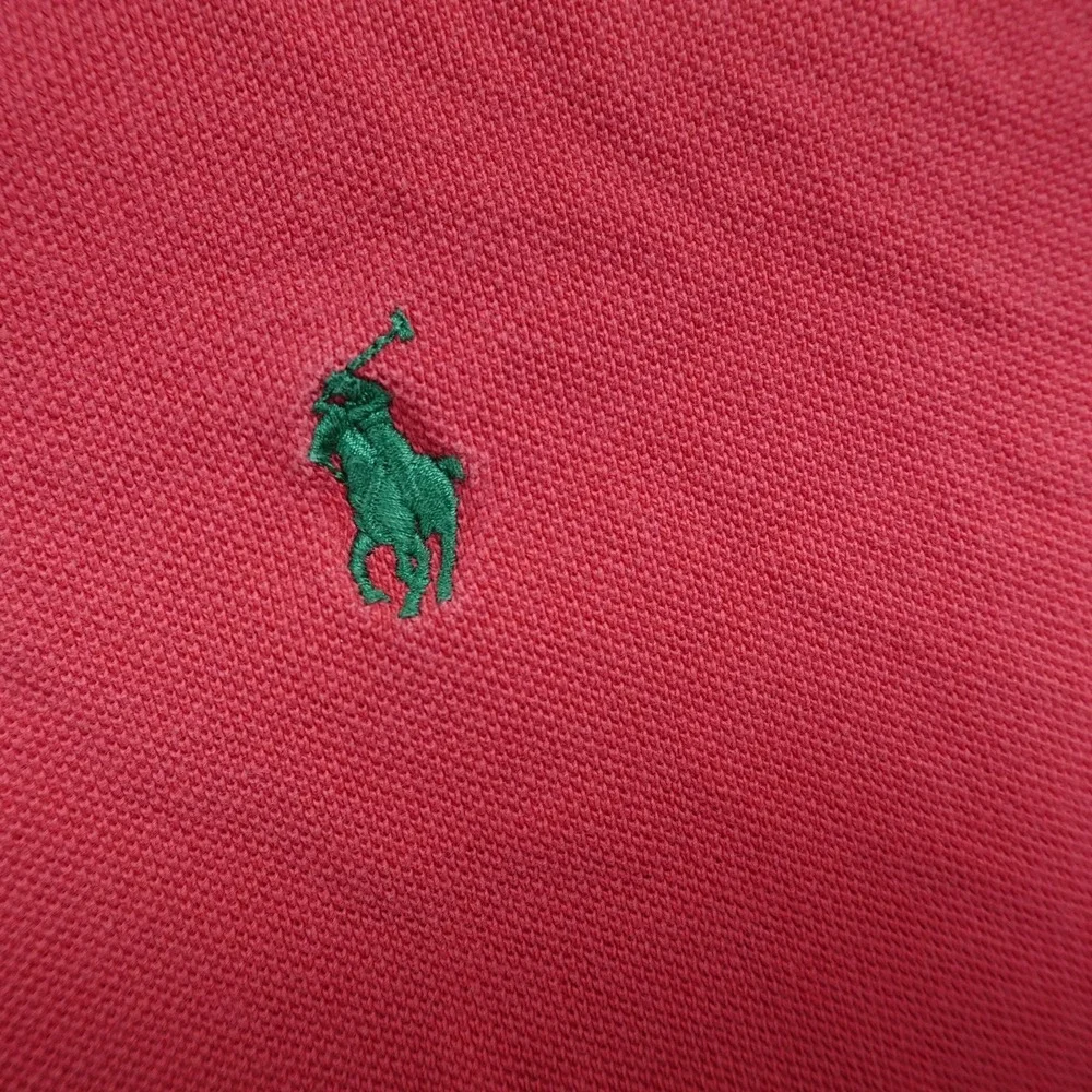 Ralph Lauren Polo Shirt Mens‎ 3XB Red Pique Pony Logo Golf Short Sleeve Preppy